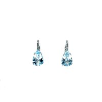 Orecchini Breda Gioielli Donna in Oro bianco Acquamarina 6.0 Ct 8000586241 - 8000586241